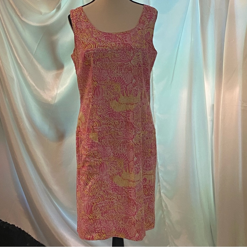 Lilly Pulitzer Pink and Yellow Sundress